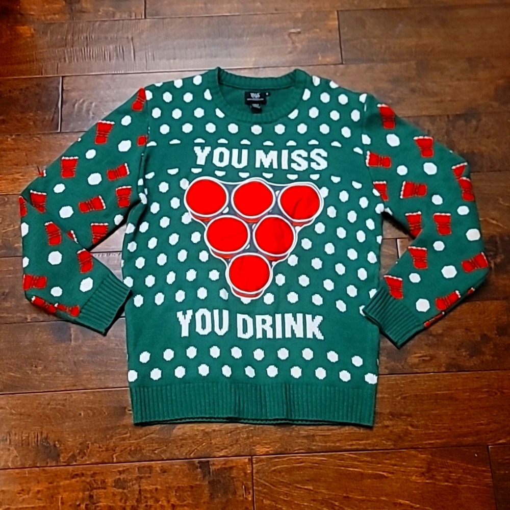 Ugly stuff Christmas ugly sweater size medium